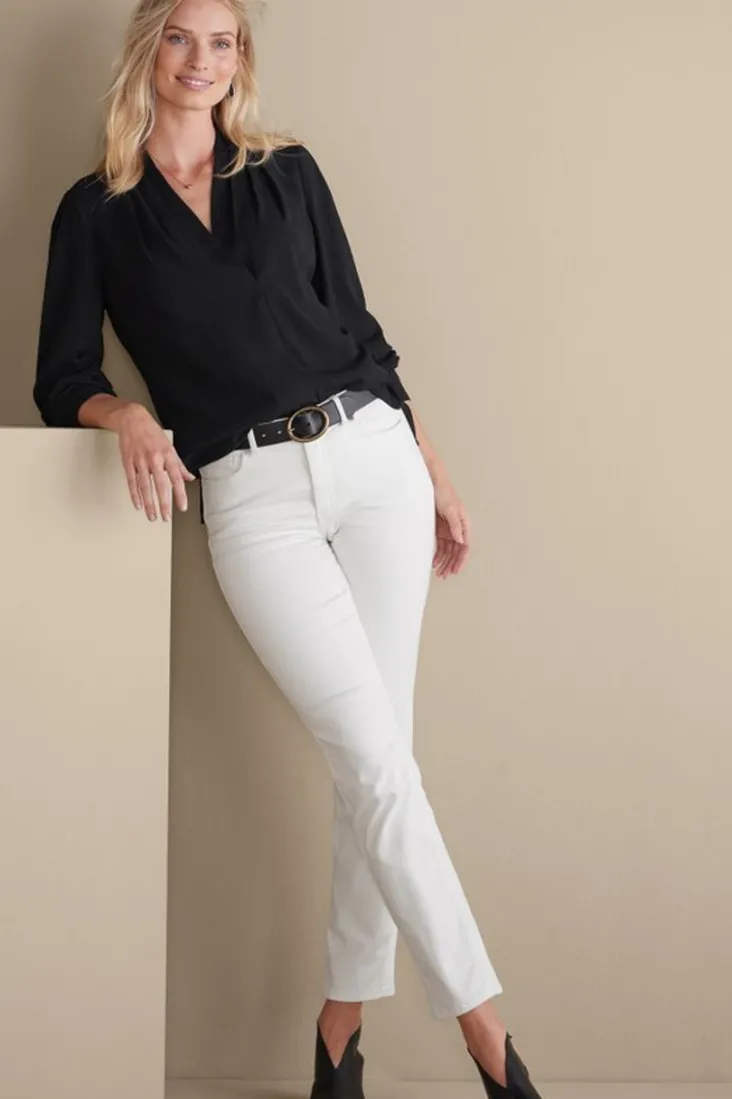 New Soft Surroundings Akira Blouse