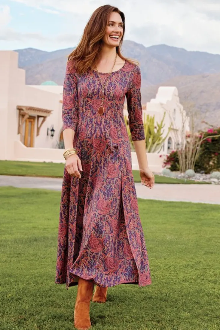 Best Soft Surroundings Alcott Dress MultiFloral