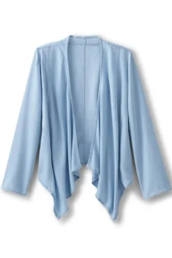 Sale Soft Surroundings Alicante Tencel™ Topper LightChambray