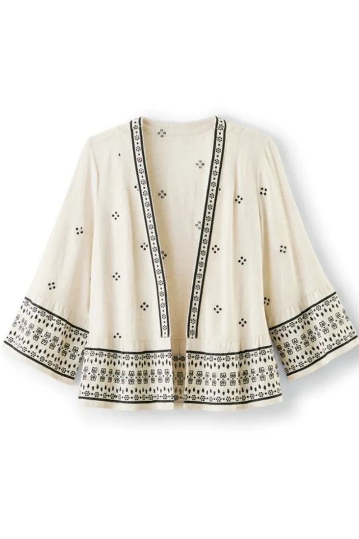 Hot Soft Surroundings Amantea Jacket Moonbeam