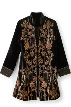 Discount Soft Surroundings Antoinette Jacket Black