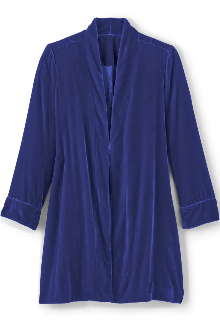 Soft Surroundings Aria Velvet Jacket