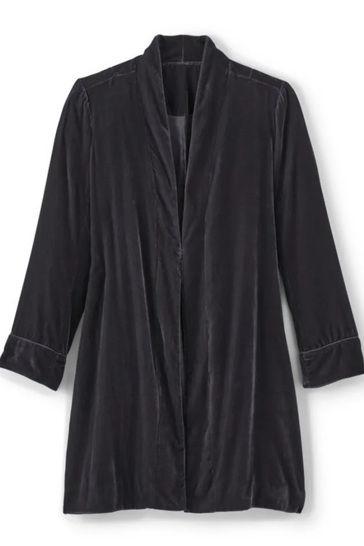 Soft Surroundings Aria Velvet Jacket