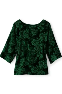 Hot Soft Surroundings Aria Velvet Top