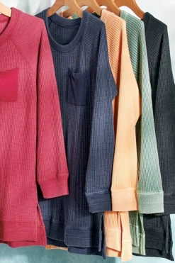 Online Soft Surroundings Autumn Waffle Tunic