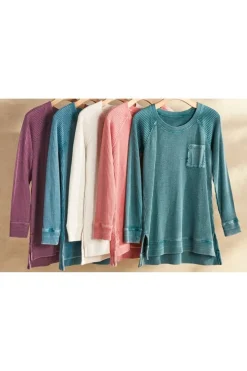 Online Soft Surroundings Autumn Waffle Tunic