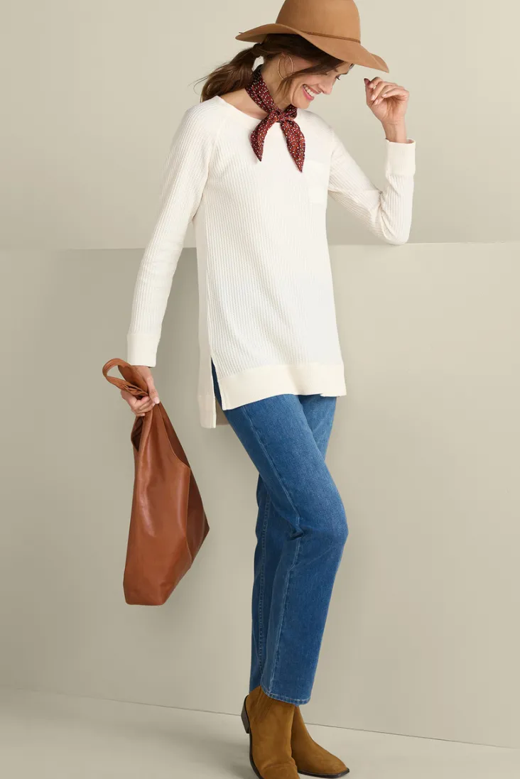 Online Soft Surroundings Autumn Waffle Tunic