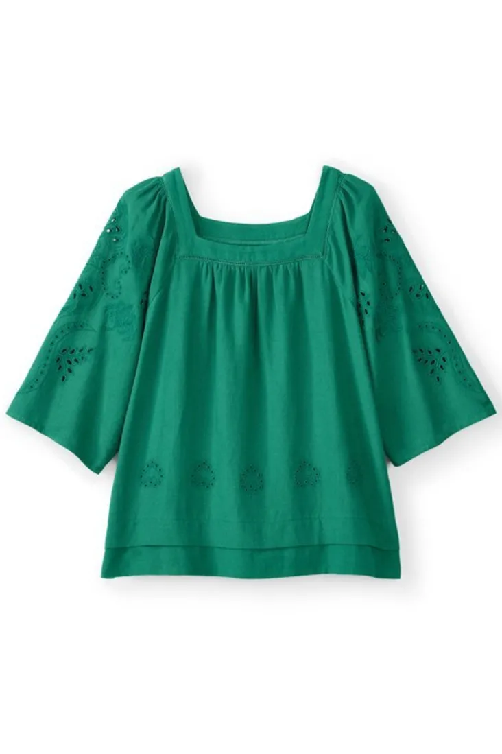 Online Soft Surroundings Avery Top VerdantGreen