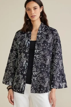 Soft Surroundings Beatrix Topper Black