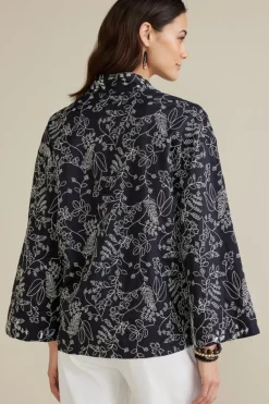 Soft Surroundings Beatrix Topper Black