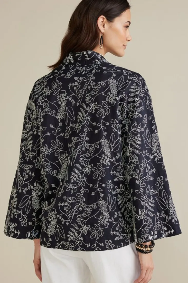 Soft Surroundings Beatrix Topper Black