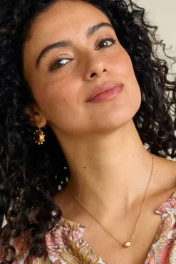 Sale Soft Surroundings Beljoy Friend Pendant Necklace Gold