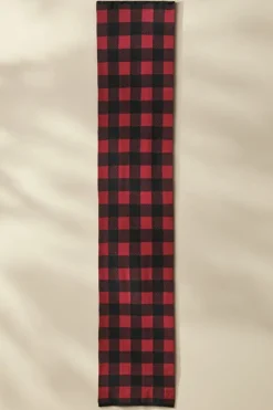 Online Soft Surroundings Bera Plaid Scarf RioRedBuffaloCheck