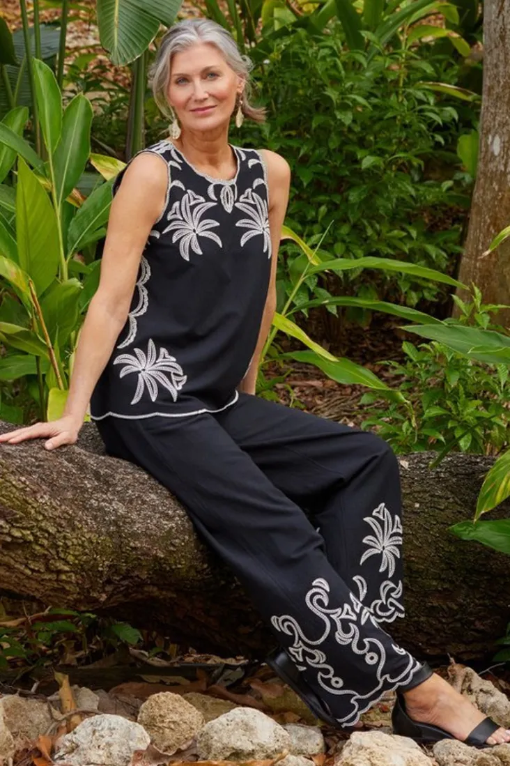 Sale Soft Surroundings Bernita Top Black