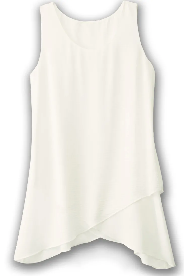 New Soft Surroundings Celine Tunic I IvoryPearl
