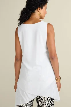 New Soft Surroundings Celine Tunic I IvoryPearl
