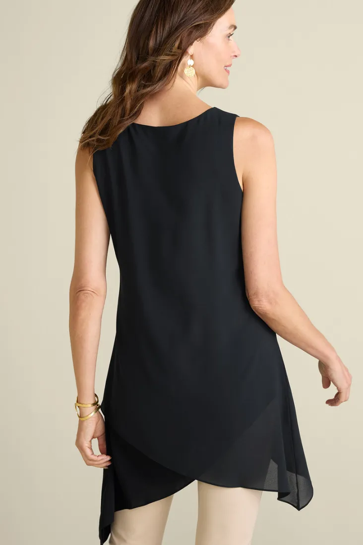 New Soft Surroundings Celine Tunic I IvoryPearl