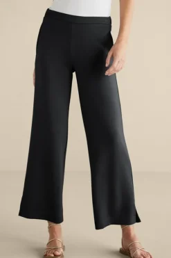 Discount Soft Surroundings Ceri Knit Wide-Leg Pants