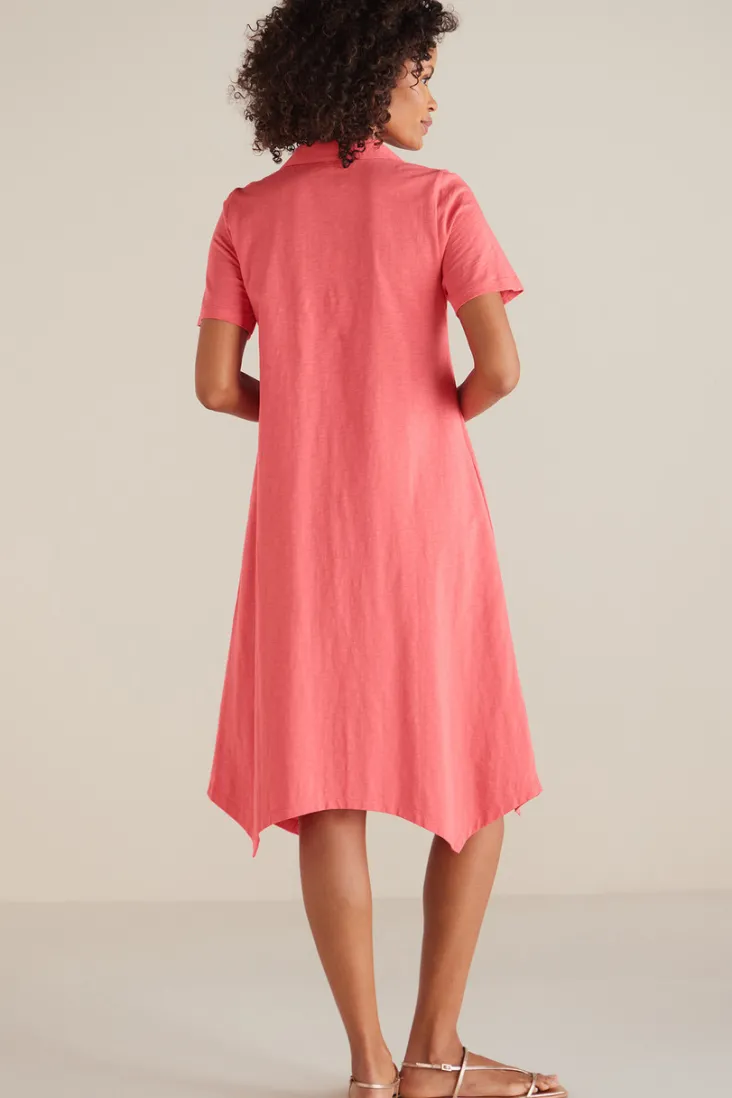 Outlet Soft Surroundings Danielle Button Dress