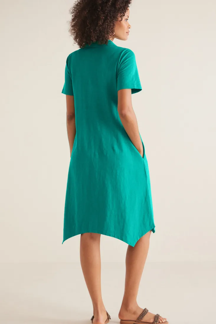 Outlet Soft Surroundings Danielle Button Dress