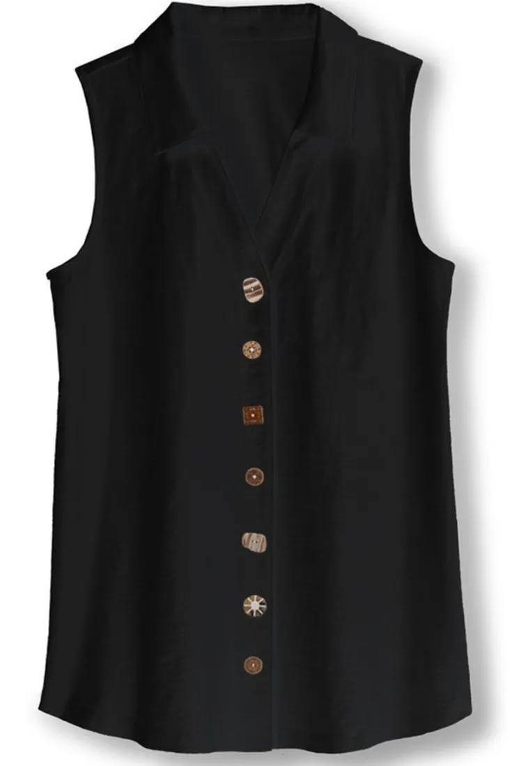 Soft Surroundings Danielle Sleeveless Tunic