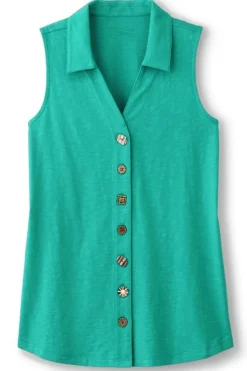 Soft Surroundings Danielle Sleeveless Tunic