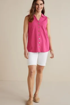 Soft Surroundings Danielle Sleeveless Tunic
