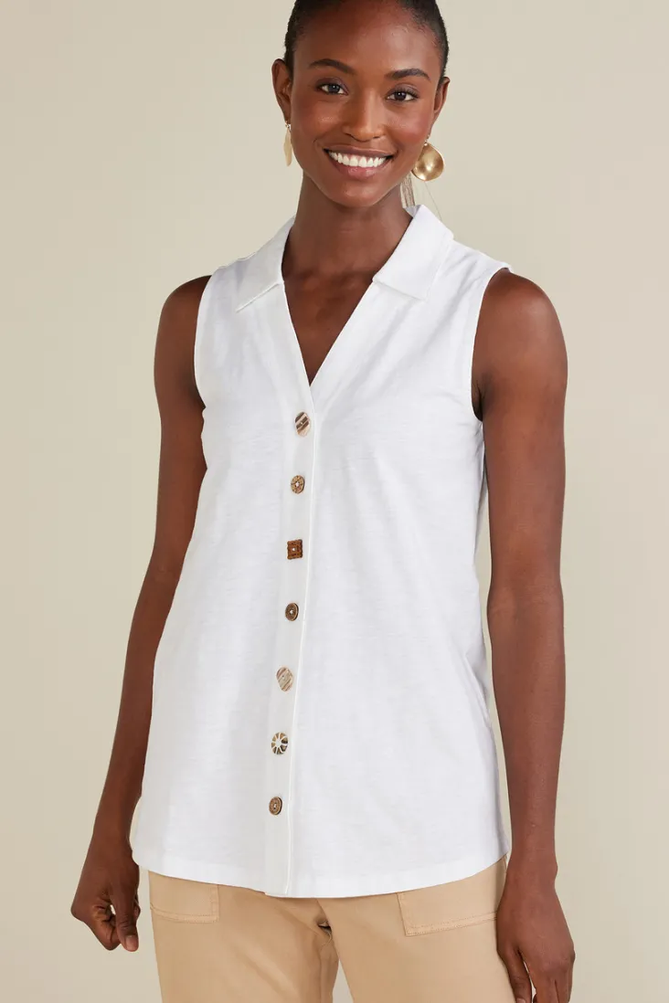 Soft Surroundings Danielle Sleeveless Tunic