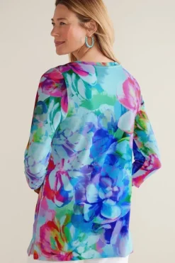 Online Soft Surroundings Darcy Tunic PinkSpringFloral