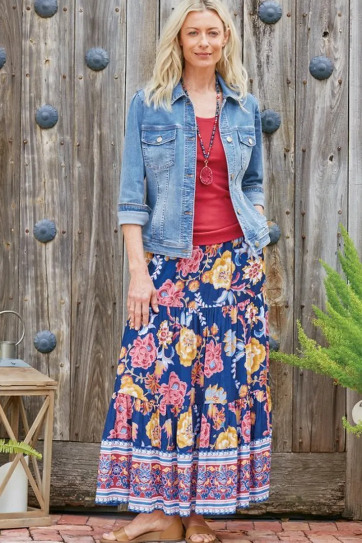 Best Soft Surroundings Diana Shapely Denim Jacket