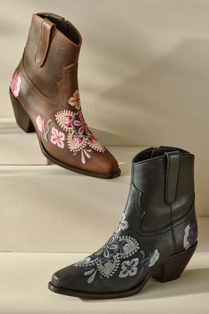 Sale Soft Surroundings Diba True Cainsville Embroidered Bootie