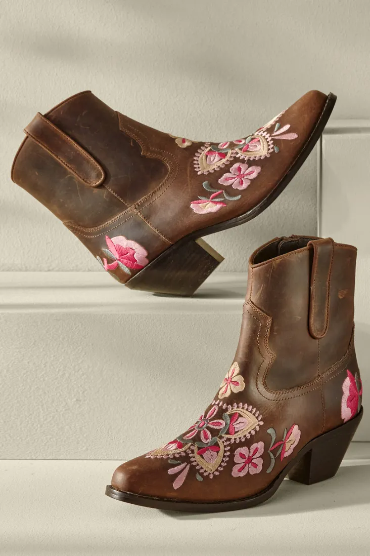 Sale Soft Surroundings Diba True Cainsville Embroidered Bootie