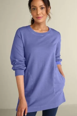 New Soft Surroundings Edith French Terry Tunic