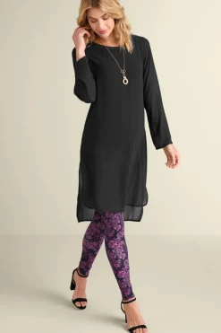 Clearance Soft Surroundings Elegance Tunic Black