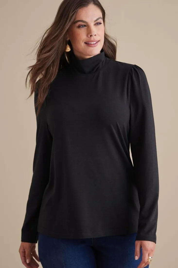 Clearance Soft Surroundings Emme Turtleneck Top