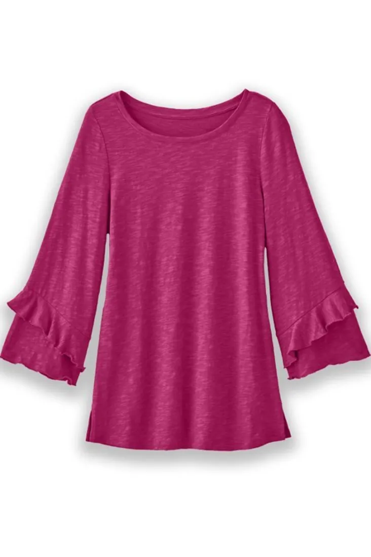 Outlet Soft Surroundings Erin Linen Blend Tunic