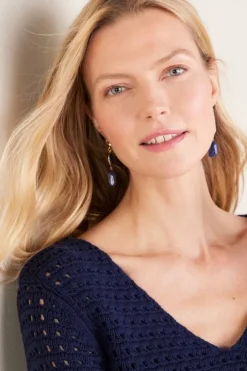 New Soft Surroundings Estrella Sweater Navy