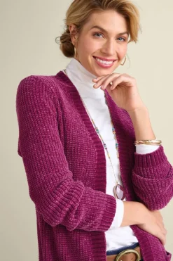 Online Soft Surroundings Faith Chenille Cardigan