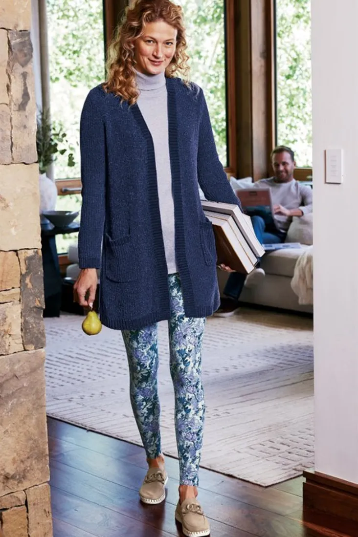 Online Soft Surroundings Faith Chenille Cardigan