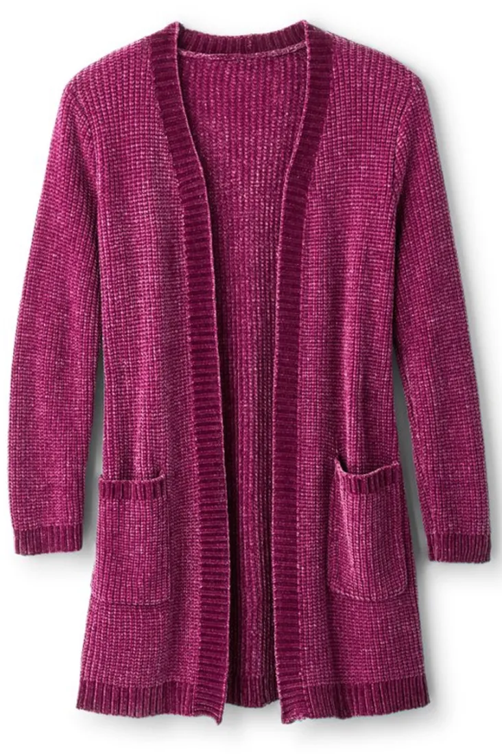 Online Soft Surroundings Faith Chenille Cardigan