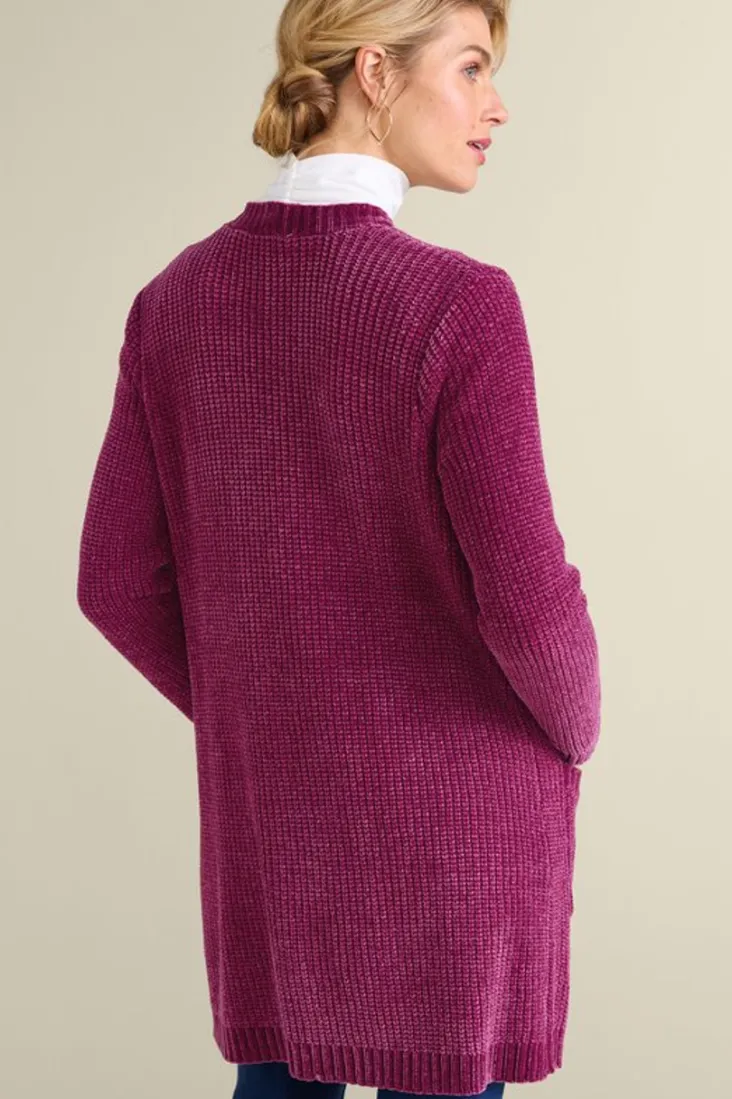 Online Soft Surroundings Faith Chenille Cardigan