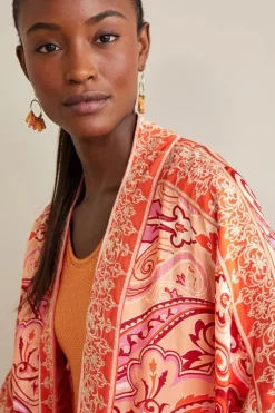 Best Soft Surroundings Farida Topper PinkBeachPaisley