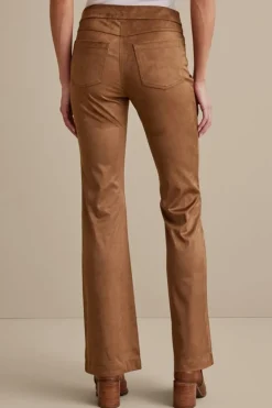 Online Soft Surroundings Faux Suede Bootcut Pants