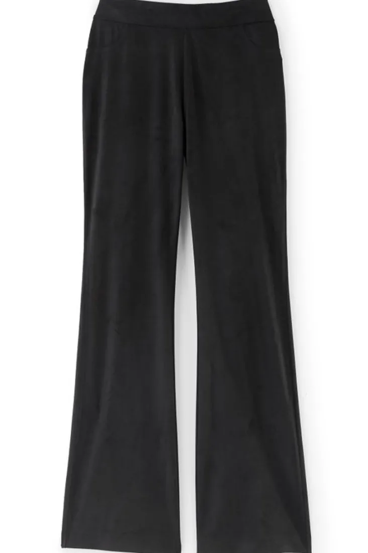Online Soft Surroundings Faux Suede Bootcut Pants