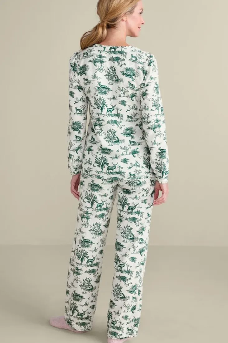 Outlet Soft Surroundings Festive Finley Sleep Set