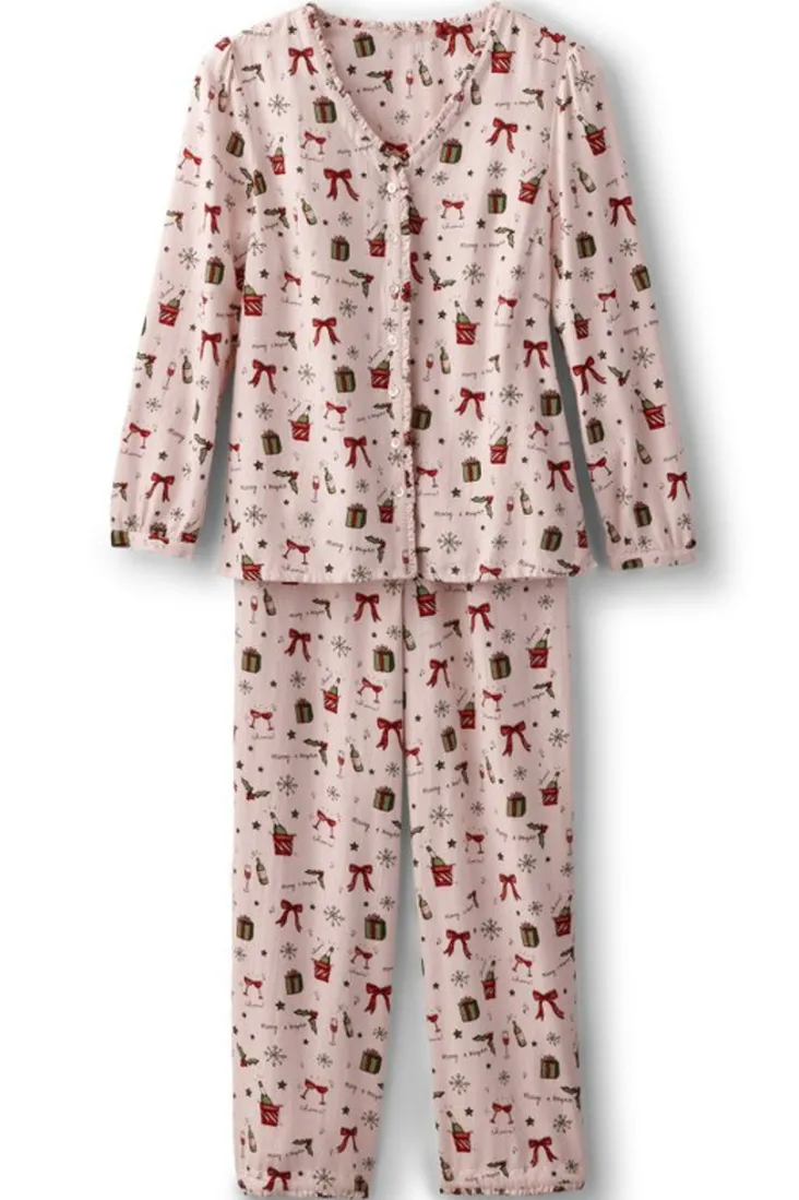 Outlet Soft Surroundings Festive Finley Sleep Set