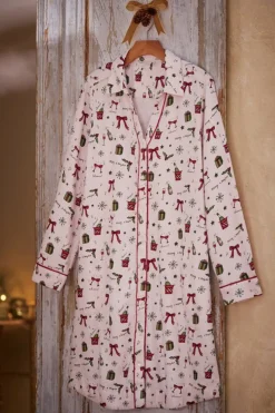 New Soft Surroundings Festive Finley Sleep Shirt