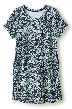 Clearance Soft Surroundings Fina French Terry Short Dress