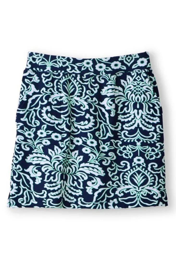 Discount Soft Surroundings Fina French Terry Skort JaipurScarf