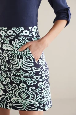 Discount Soft Surroundings Fina French Terry Skort JaipurScarf